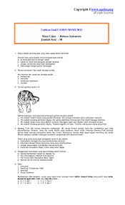 Tugu obor tanjung atau monumen tanjung puri merupakan tugu kebanggaan masyarakat tabalong. Soal Penulisan Kata Depan Untuk Sd Kls 6 Jawabanku Id