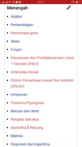 Logaritma sendiri digunakan untuk menghitung pangkat berapakah sebuah bilangan agar hasilnya sesuai. Rumus Matematika Lengkap Tk Sd Smp Sma Fur Android Apk Herunterladen