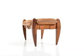 Its upper part includes a soft cushion finished in brown color. Mid Century Danish Footstool Room Of Art