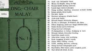 Koleksi Teka Teki Melayu Tahun 1918 Ini Begitu Halus Dan Tersirat Ajar