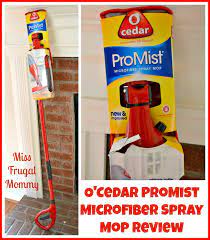 O Cedar Promist Microfiber Spray Mop Review Miss Frugal Mommy