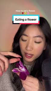 Eating Flowers ASMR: A Relaxing Floral Mukbang Experience