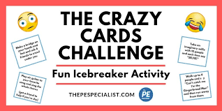 › classroom icebreakers for college students. The Crazy Cards Challenge An Awesome Icebreaker Or Team Building Activity For Pe Class