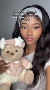 Hugging My Teddy Bear Thinking Its You