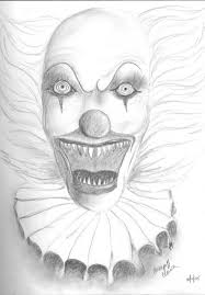 Maison hantée d'halloween à colorier, par konstantinos liaramantzas. Scary Clown Printable Coloring Pages Coloring Home