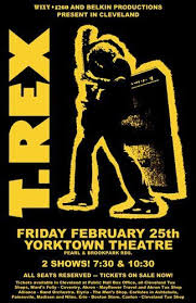 T Rex 70s Vintage Concert Posters Music Concert Posters Concert Posters