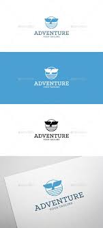 Ocean Adventure Logo Adventure Logo Logo Design Template Pet Logo Design