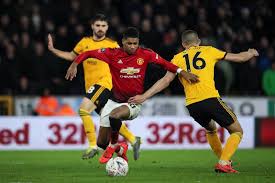 There's some pushing and shoving in the box, and the cross goes long. Man United Set To Maintain Winning Start Against Wolves Soccernet Ng