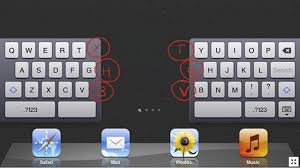 The Ipad S Split Keyboard Has A Few Hidden Buttons That Make Typing Easier Ipad Features Ipad Hacks Ipad Keyboard