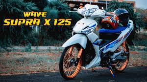 Ada banyak jenis model modifikasi yang diterapkan pada supra x 125, seperti modifikasi sederhana, cat airbrush, road race, touring. Wave Supra X 125 Honda Wave 125 Modifikasi Simpel