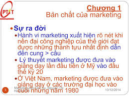 Bài giảng môn Marketing căn bản - TaiLieuHay.vn