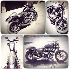 My Half Caf Sportster 2015 Sportster 883 Iron Sportster Biltwell Maynard Bars Rolland Sands Cafe Boss Seat Sl Sportster 883 Iron Sportster 883 Sportster