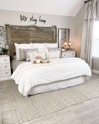Amazing Farmhouse Style Master Bedroom Design And Decor Ideas Farmhouse Style Master Bedroom Small Master Bedroom Remodel Bedroom