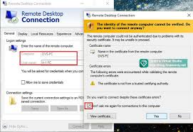 Cara Remote Desktop Connection Tanpa Password Remote Penekanan Komputer