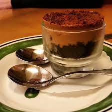 Piccoli dolci (little dessert treats), layered with cake, mousse, pastry creams and berries. Forever A Work In Progress Adorbs Dolcini Chocolate Dessert Olivegarden