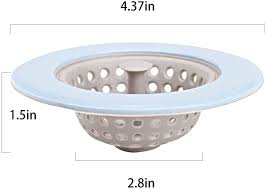 Maybe you would like to learn more about one of these? Buy Sink Drain Strainer Silicone Drain Stopper Kitchen Sink Strainer Kitchen Sink Stopper Traps Food Debris And Prevents Clogs Kitchen Sink Accessories 4 Pcs Online In Poland B093g69ltc