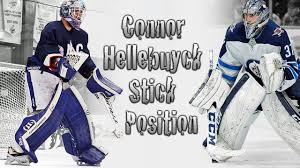 Select from premium connor hellebuyck of the highest quality. Connor Hellebuyck S Stick Positioning Youtube