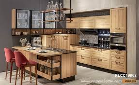 Modern Minimalist Fitted Kitchen Cabinet Plcc20059 Oppein The Largest Cabinetry Manufactur In 2020 Solid Wood Kitchen Cabinets Latest Kitchen Designs Kitchen Design