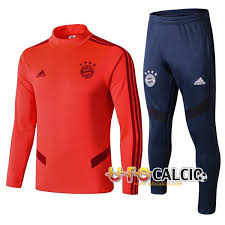 Subito a casa e in tutta sicurezza con ebay! Nuova Tuta Calcio Bayern Monaco Rosso 2019 2020 Pantaloni
