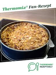 Kasekuchen Mit Knusprigem Mandelkrokant Rezept Thermomix Kuchen Mandelkrokant Thermomix Backen