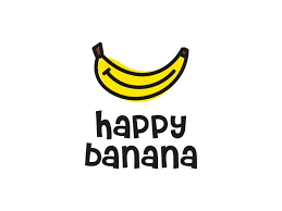 The Complate Logo Happy Banana Smile Logo Logo Inspiration Happy Logo