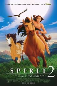 Spirit 2 Horse Movies Cimarron Animated Movies