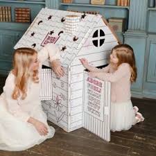 Our focus on improving the consumer's experience is what has led to candiquik® coatings. Cardboard Playhouse Make Your Kid Smile Cardboard House Coloring Bibalina 4634444110566 Ebay