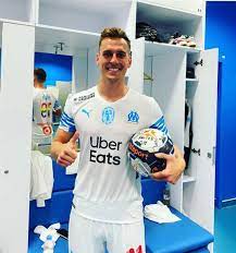 Arkadiusz milik during press conference before fifa world cup 2018 qualifier between denmark and poland at parken stadium in copenhagen, denmark on 31. Arkadiusz Milik On Twitter Hat Trick Big Win Allez Om