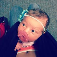 Ava Grace makes her entrance.