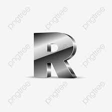 Silver Black Letters R Black Vector Silvery Black Png Transparent Clipart Image And Psd File For Free Download Black Letter Letter R Types Of Lettering