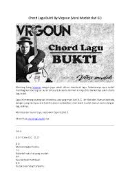 G d e tak lagi tersisa untuk dunia. Chord Guitar Research Papers Academia Edu