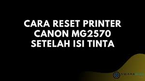 Check spelling or type a new query. Tutorial 3 Cara Reset Printer Canon Mg2570 Yang Error Setelah Isi Tinta Pasti Berhasil Swara Riau Bridge The World