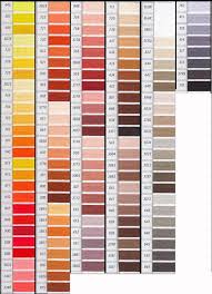 Tabla De Colores Dmc Y Matizados Carta De Colores De Dmc Mouline Articulo 117 Carta De Colores Marcadores De Puntos De Cruz Tabla De Colores