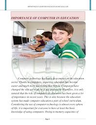 The use of computers in our daily lives increasing day by day in a faster way. Essay About Life Without Computer About Writejoy Com