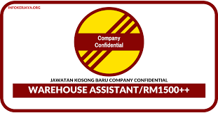 Maybe you would like to learn more about one of these? Jawatan Kosong Terkini Warehouse Assistant Di Company Confidential Jawatan Kosong Terkini