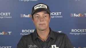 Holland is famous more on the internet and social media and has won the norwegian national. Pga Tour Viktor Hovland Talks To The Media Before Teeing It Up At The Rocket Mortgage Classic Facebook