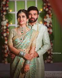 Latest Pastel Kanjeevaram Wedding Saree Designs For 2020 Couple Wedding Dress Indian Wedding Photography Poses Bridal Sarees South Indian