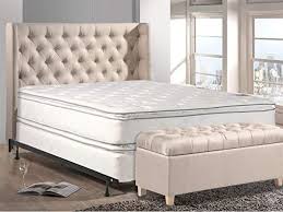 Greaton Medium Plush Double Sided Pillowtop Innerspring Mattress And 4 Quot Split Wood In 2020 King Size Bedroom Furniture Innerspring Mattresses King Sized Bedroom