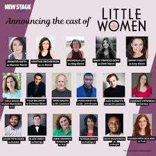 🚨🚨 Announcing the company of LITTLE WOMEN, THE BROADWAY MUSICAL presented  by New Stage Theatre, March 25