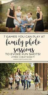 7 Games You Can Play At Family Photo Sessions To Evoke Fun Shots Photography Poses Family Family Photo Sessions Fun Family Photos