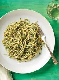 Spaghettis Aux Mille Herbes Ricardo Recipe Vegeterian Recipes Recipes Vegetable Recipes