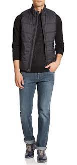 English Laundry Quilted Microfiber Vest Saks Off 5th English Laundry Leather Jacket Mens Fashion