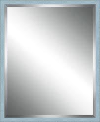 Maybe you would like to learn more about one of these? Sky Blue Washed Wood Framed Beveled Plate Glass Mirror Farmhouse Bathroom Mirrors By Watermark By Somerset House Houzz