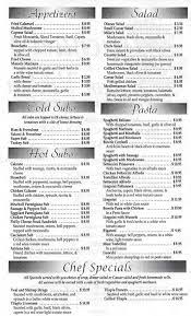 Lunch served monday thru friday. Michael S Italian Kitchen Menu