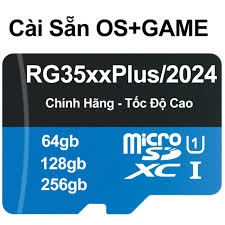Thẻ nhớ RG35xxPlus/2024 cài sẵn OS+Game - IZZYGame