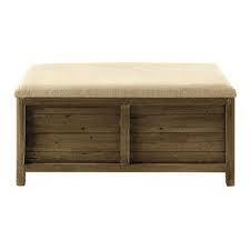 Banquette Coffre En Bois Et Jute L 104 Cm Fisherman Banquette Coffre Coffre En Bois Banquette