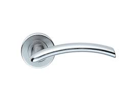 Free shipping for orders over $49! Internal Door Handle Satin Chrome Curved Lever