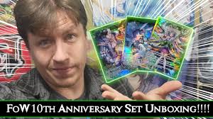 SO MANY BEAUTIFUL CARDS! Force of Will 10th Anniversary Collection Unboxing!