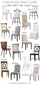 15 Inexpensive Dining Chairs That Don T Look Cheap Driven By Decor In 2020 Dinning Chairs Dining Table Chairs Dinning Room Chairs