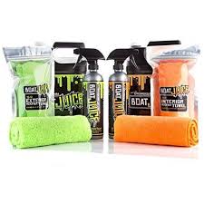 Boat Juice Cleaner Ultimate Boater Bundle Pack 18oz Exterior Interior Cleaner Bottles 1 Gallon Exterior Car Care Kit Mercedes Benz Interior Clean Bottle
